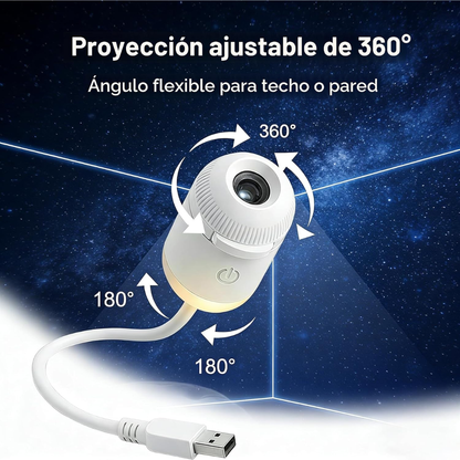 Proyector de estrellas y galaxias