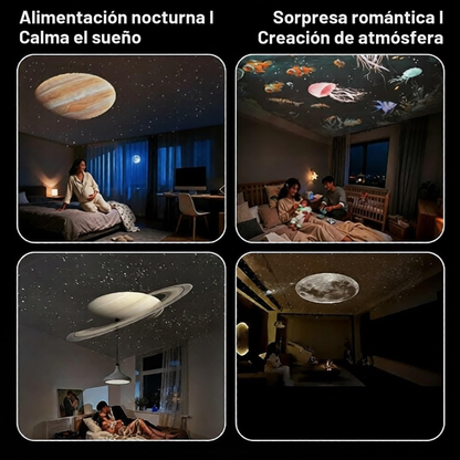 Proyector de estrellas y galaxias